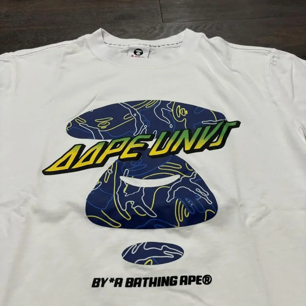 vintage aape universe t shirt 00s XL fits M - Picture 2 of 7